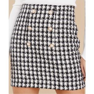 Red Dress Boutique | So Not Clueless Tweed Skirt